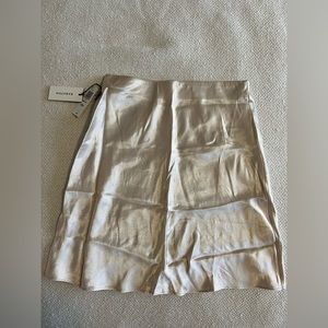Babaton Silk Skirt